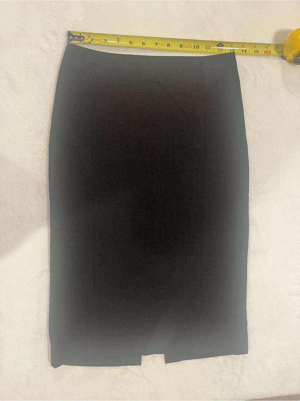 Zara Basics Charcoal Gray Pencil Skirt - Size 2